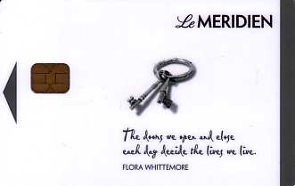 Hotel Keycard Le Meridien Generic Front