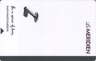 Hotel Keycard Le Meridien Generic Front