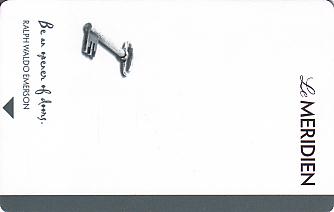 Hotel Keycard Le Meridien Generic Front