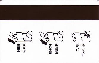 Hotel Keycard Le Meridien Generic Back