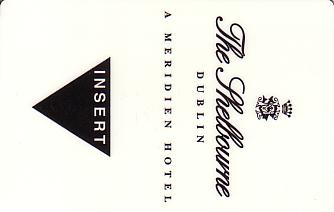 Hotel Keycard Le Meridien Dublin Ireland Front