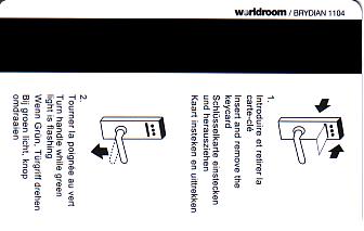 Hotel Keycard Le Meridien Mumbai India Back