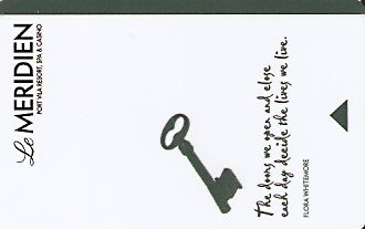 Hotel Keycard Le Meridien Port Vila Vanuatu Front