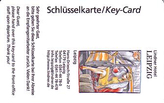 Hotel Keycard Lindner Leipzig Germany Front