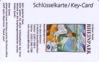 Hotel Keycard Lindner Rees Germany Front