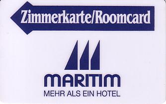 Hotel Keycard Maritim Generic Front