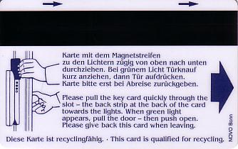 Hotel Keycard Maritim Generic Back