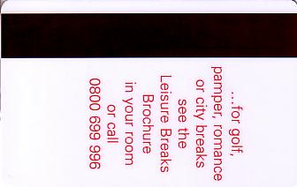 Hotel Keycard Marriott Generic Back