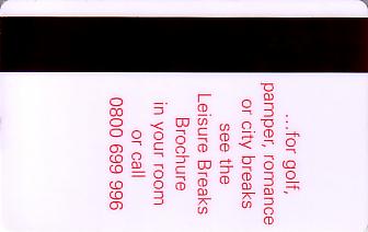 Hotel Keycard Marriott Generic Back