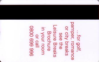 Hotel Keycard Marriott Generic Back