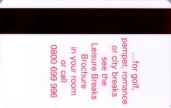 Hotel Keycard Marriott Generic Back