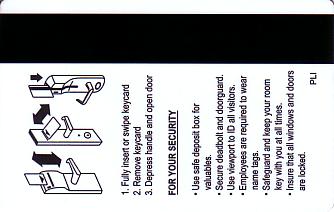 Hotel Keycard Marriott Generic Back