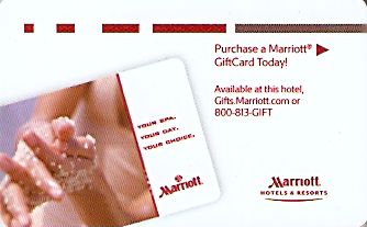 Hotel Keycard Marriott Generic Front