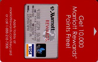 Hotel Keycard Marriott Generic Front