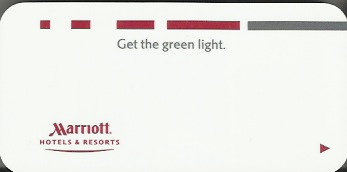Hotel Keycard Marriott Generic Front