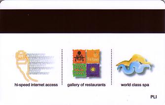 Hotel Keycard Marriott Doha Qatar Back