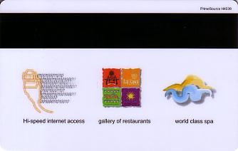 Hotel Keycard Marriott Doha Qatar Back