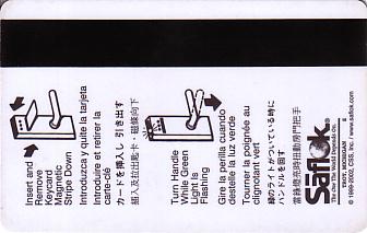 Hotel Keycard Marriott  Guatemala Back