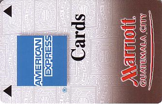 Hotel Keycard Marriott  Guatemala Front