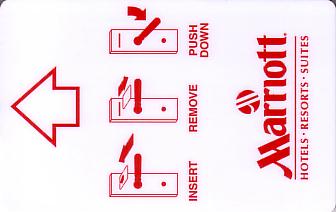 Hotel Keycard Marriott Warsaw Poland Front