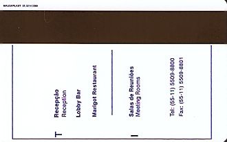 Hotel Keycard Sol Melia Generic Back