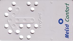 Hotel Keycard Sol Melia Generic Front