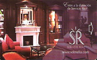 Hotel Keycard Sol Melia Generic Front