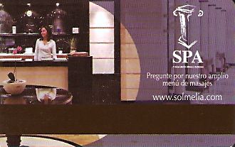 Hotel Keycard Sol Melia Generic Back