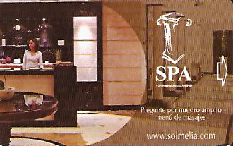 Hotel Keycard Sol Melia Generic Front