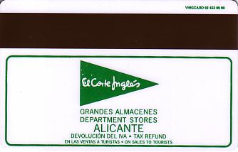 Hotel Keycard Sol Melia Alicante Spain Back