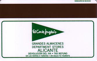 Hotel Keycard Sol Melia Alicante Spain Back