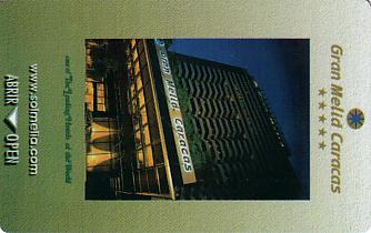 Hotel Keycard Sol Melia Caracas Venezuela Front