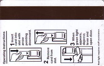 Hotel Keycard Sol Melia Colon Panama Back