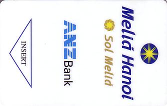 Hotel Keycard Sol Melia Hanoi Vietnam Front