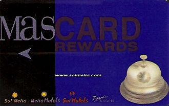 Hotel Keycard Sol Melia Hanoi Vietnam Front