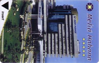 Hotel Keycard Sol Melia Havana Cuba Front