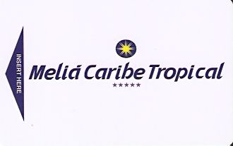 Hotel Keycard Sol Melia Higuey Dominican Republic Front