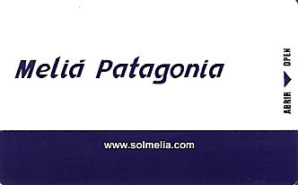Hotel Keycard Sol Melia Puerto Varas Chile Front
