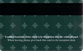 Hotel Keycard Mercure Generic Back