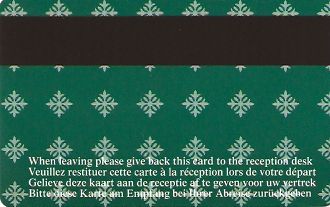Hotel Keycard Mercure Generic Back