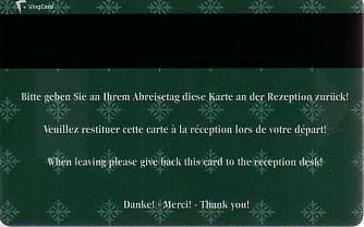 Hotel Keycard Mercure Generic Back