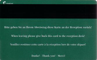 Hotel Keycard Mercure Generic Back