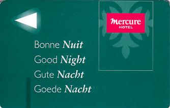 Hotel Keycard Mercure Generic Front