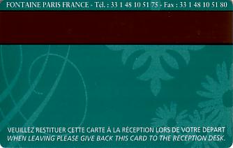 Hotel Keycard Mercure Generic Back