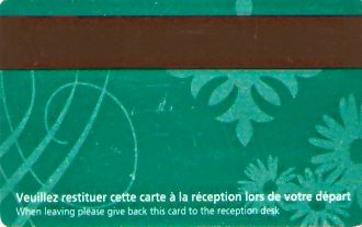 Hotel Keycard Mercure Generic Back
