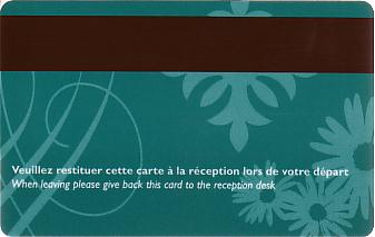 Hotel Keycard Mercure Generic Back