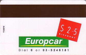 Hotel Keycard Mercure Generic Back