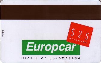 Hotel Keycard Mercure Generic Back