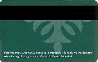 Hotel Keycard Mercure Generic Back