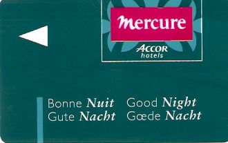 Hotel Keycard Mercure Generic Front
